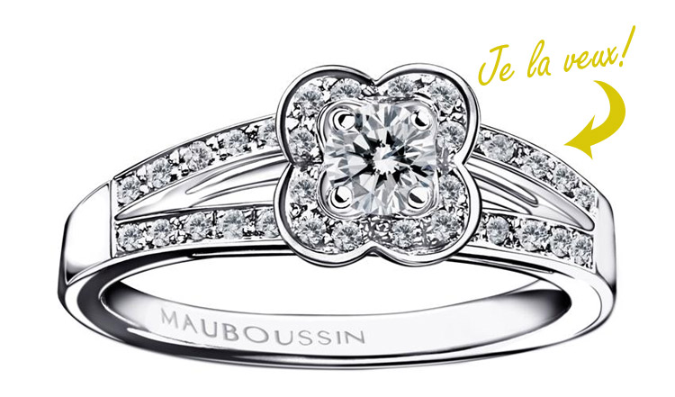 BAGUE FIANCAILLES CHANCE OF LOVE MAUBOUSSIN (1)