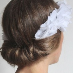 Chignon de mariage © Noeud me Quitte Pas