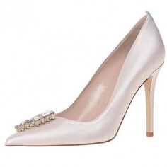 Chaussures Mariée Sarah Jessica Parker  - Tempest in Moonstone - $545